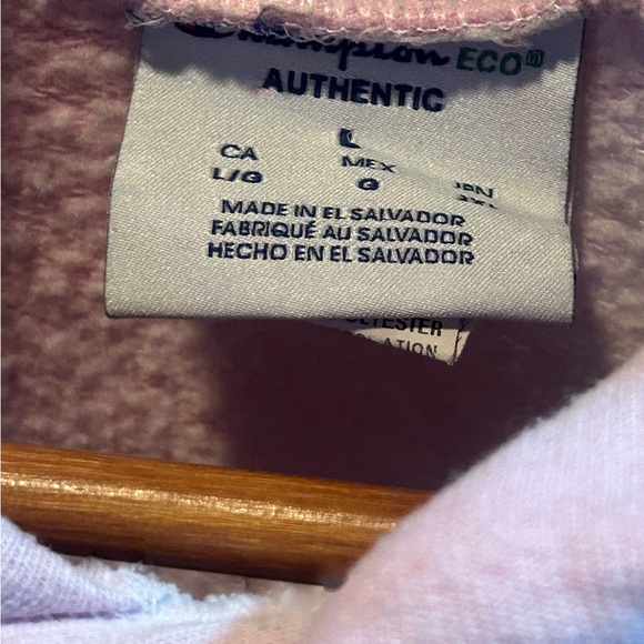 CHAMPION x MAHA’S One-Off Promotional Pastel Tie-Dye Hoodie – Embroidered - Picture 4 of 4